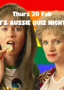 kath & kim are toasting the audience